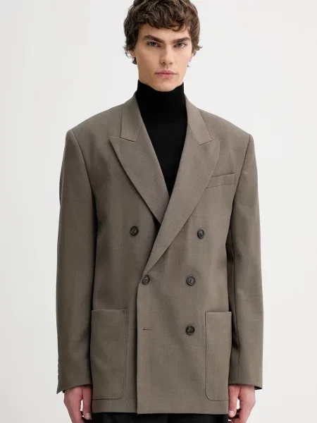 Filippa K jachetă cu lână maro