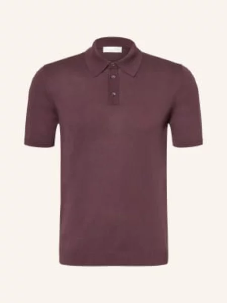 Roberto Collina Sweter Polo rot
