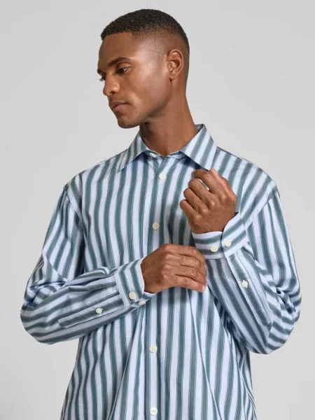 Koszula casualowa o kroju relaxed fit z czystej bawełny model ‘RLXHENRIC’ Selected Homme