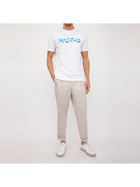 Spodnie Hugo Boss beżowe