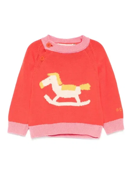 Sweter dziecięcy Bobo Choses czerwony