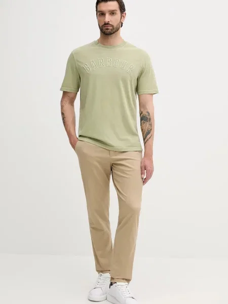 Barbour kratka majica BANFORD zelena