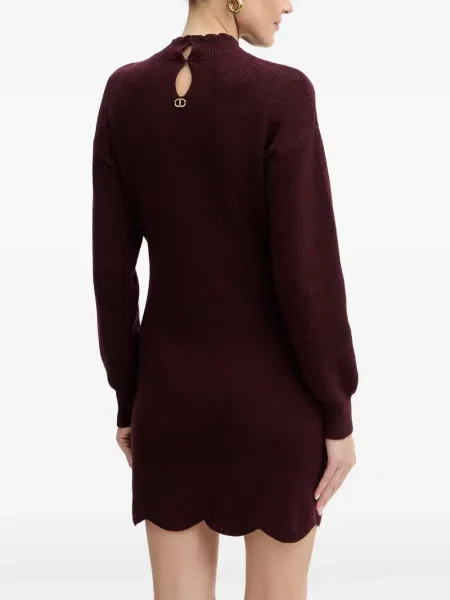 Rochie mini Twinset de costum roșu