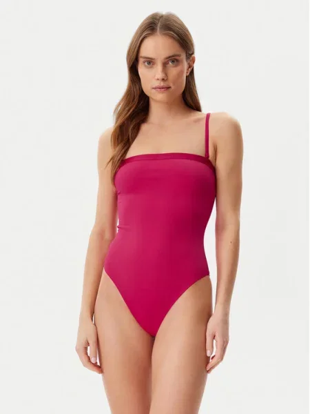 Tommy Hilfiger Strój kąpielowy różowy