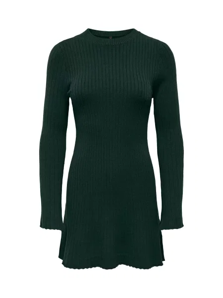 ONLY Rochie tricotat închis verde