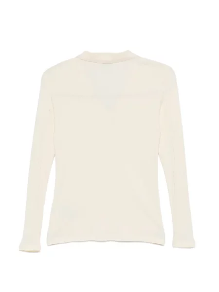 Lung tricou polo Marc O'polo tricotate