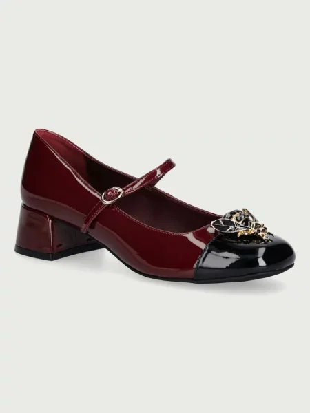 Pantofi cu toc Jeffrey Campbell din piele