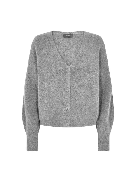 Sweter Mos Mosh wełniany szary