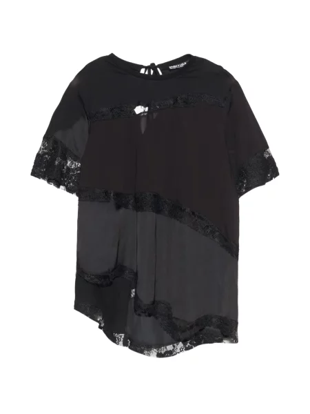 Tricou Bimba Y Lola din dantelă negru