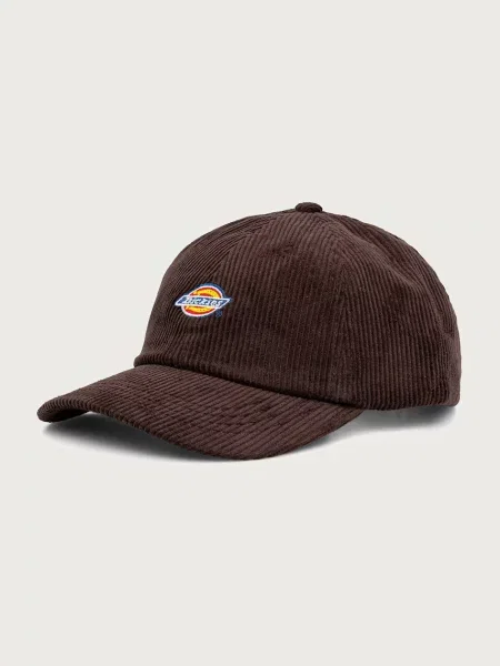 Dickies czapka z daszkiem sztruksowa brązowa