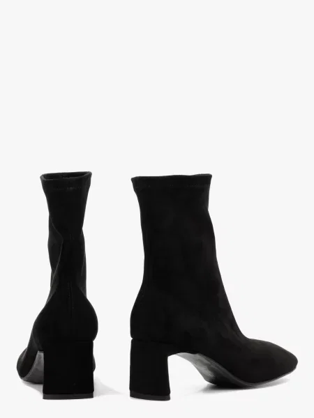 Замшевые ботильоны Leberdes черные