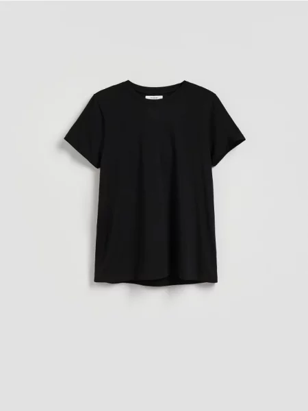 Reserved t-shirt czarny