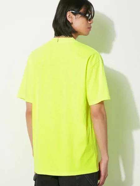 Aries tricou din Fluoro Temple SS Tee galben