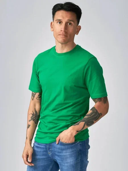 TEESHOPPEN Cămașă Organic Basic verde