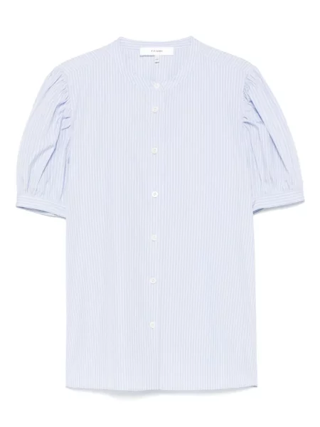 Koszula Frame w paski niebieska