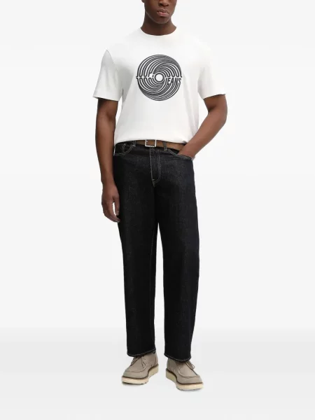 Tricou Joop! cu imagine alb