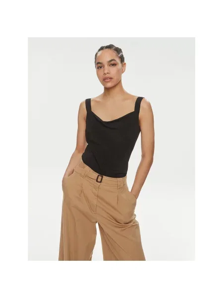 Marella Топ Odilia Regular Fit чорний