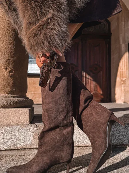 Botine Boto din piele maro