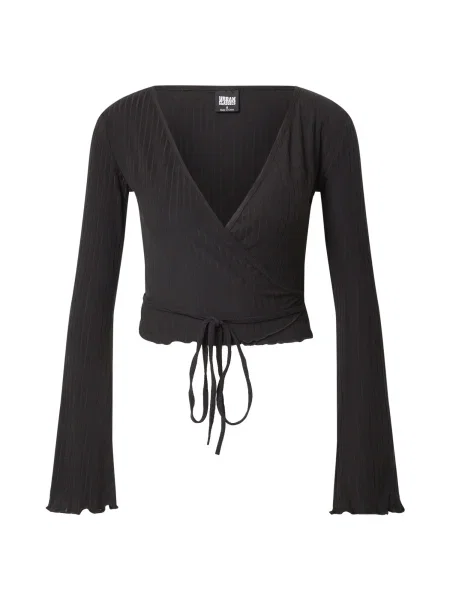 Urban Classics Geacă tricotată negru