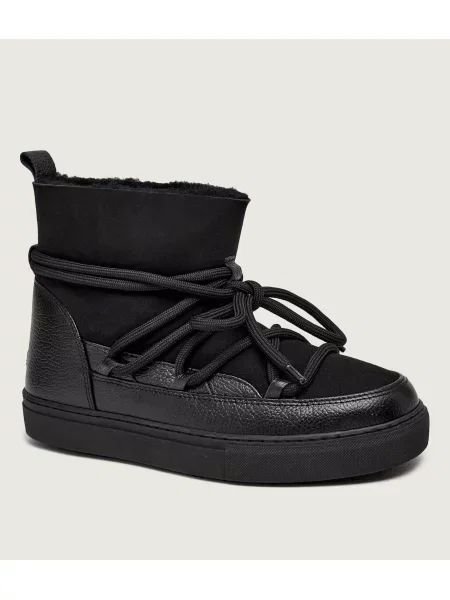 INUIKII Bocanci Classic | piele întoarsă | piele negru