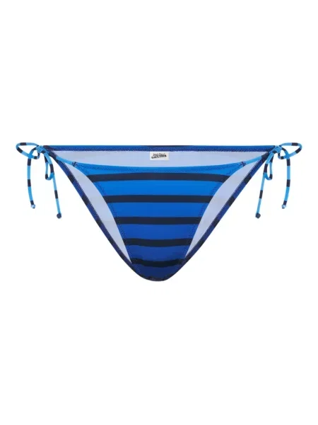 Bikini Jean Paul Gaultier cu imagine albastru