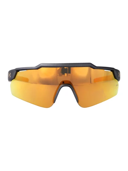 Okulary przeciwsłoneczne dziecięce Under Armour Levelup Jr S3 metalized grey/gold mirror szare