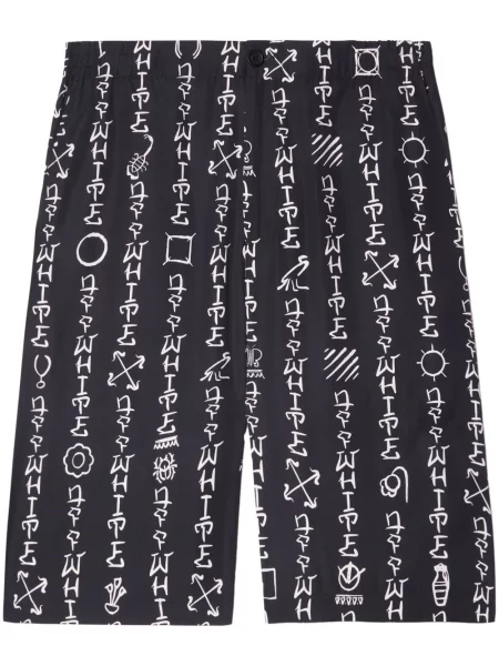 Bermudy Off-white bílé