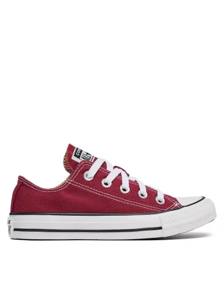 CONVERSE Nizke superge Chuck Taylor All Star Ox karminsko / bela rdeča