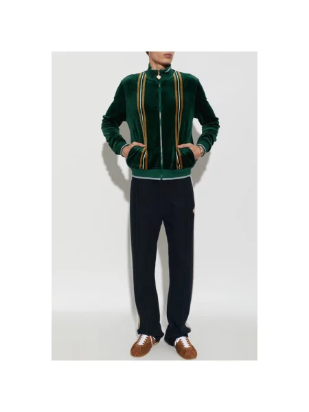 Aksamitna bluza Casablanca zielona