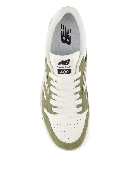 Leopárdmintás póló New Balance nyomtatás fehér