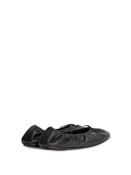 Balerini Alberta Ferretti cu funde negru