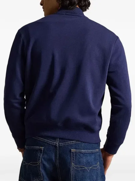 Gulerat tricou polo Polo Ralph Lauren cu decolteu în V fără mâneci maro