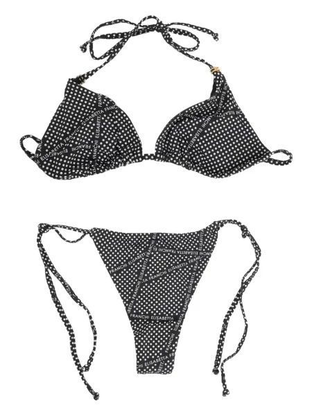 Bikini Elisabetta Franchi cu buline negru