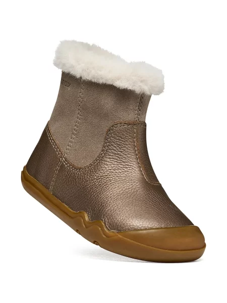 Botine copii Geox maro