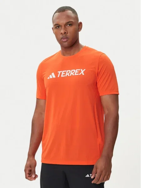 Спортна тениска Adidas оранжево