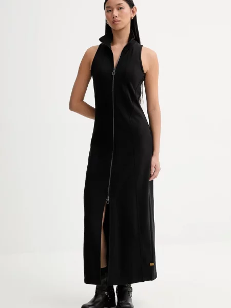 Сукня G-Star maxi розкльошена чорний