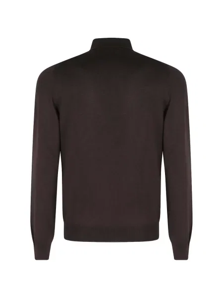 Μακρύς polo Tagliatore καφέ