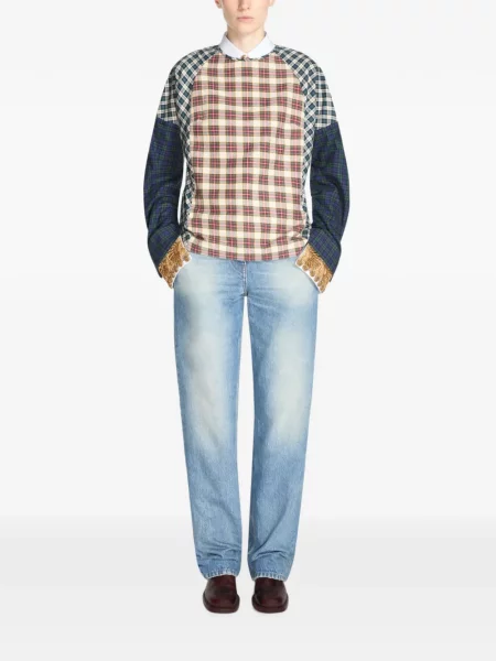 Top Dries Van Noten de flanelă