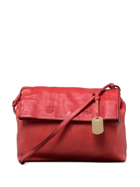 Geanta de piele Furla din piele portocaliu