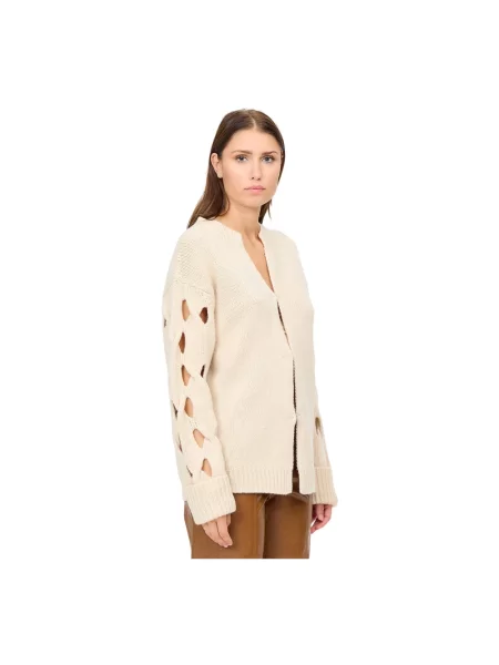 Sweter Federica Tosi beżowy