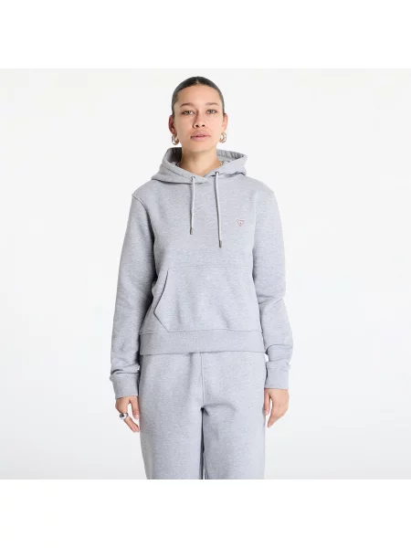 Класически суичър с качулка Guess Jeans с качулка сиво
