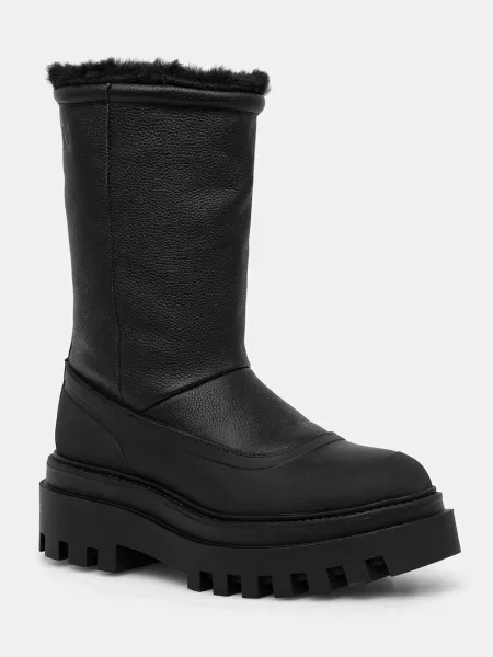 Calvin Klein Jeans botine FLATFORM CHELSEA BOOT PADDED negru