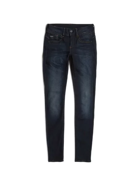 Blugi skinny G-star Raw skinny fit albastru