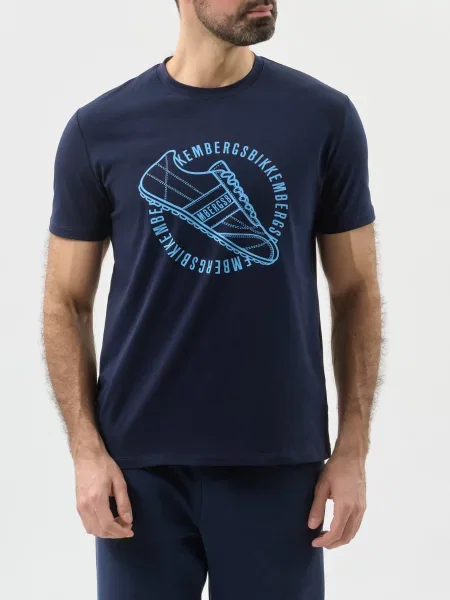 Футболка Bikkembergs синя