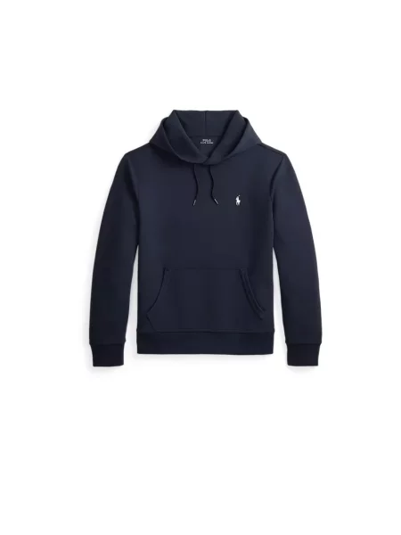Bluza z kapturem Polo Ralph Lauren z kapturem z logo niebieska