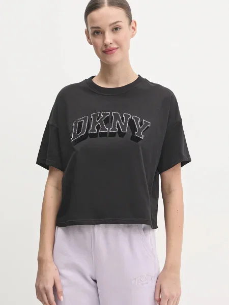 Тениска Dkny черно