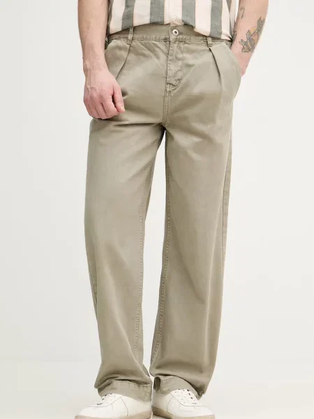 Lindbergh kavbojke relaxed kroja zelena