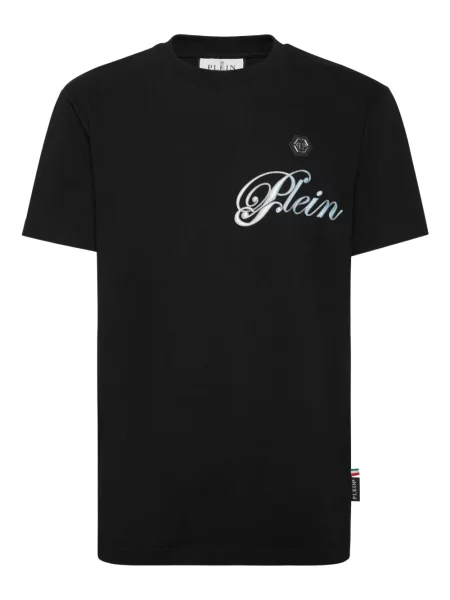 Tricou Philipp Plein cu imagine negru