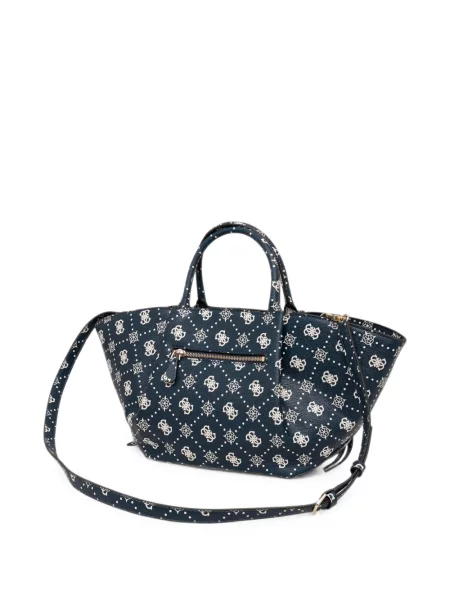 Geantă shopper Guess cu imagine albastru