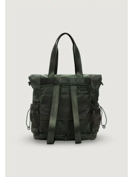 Kabelka Desigual ve grunge stylu zelená